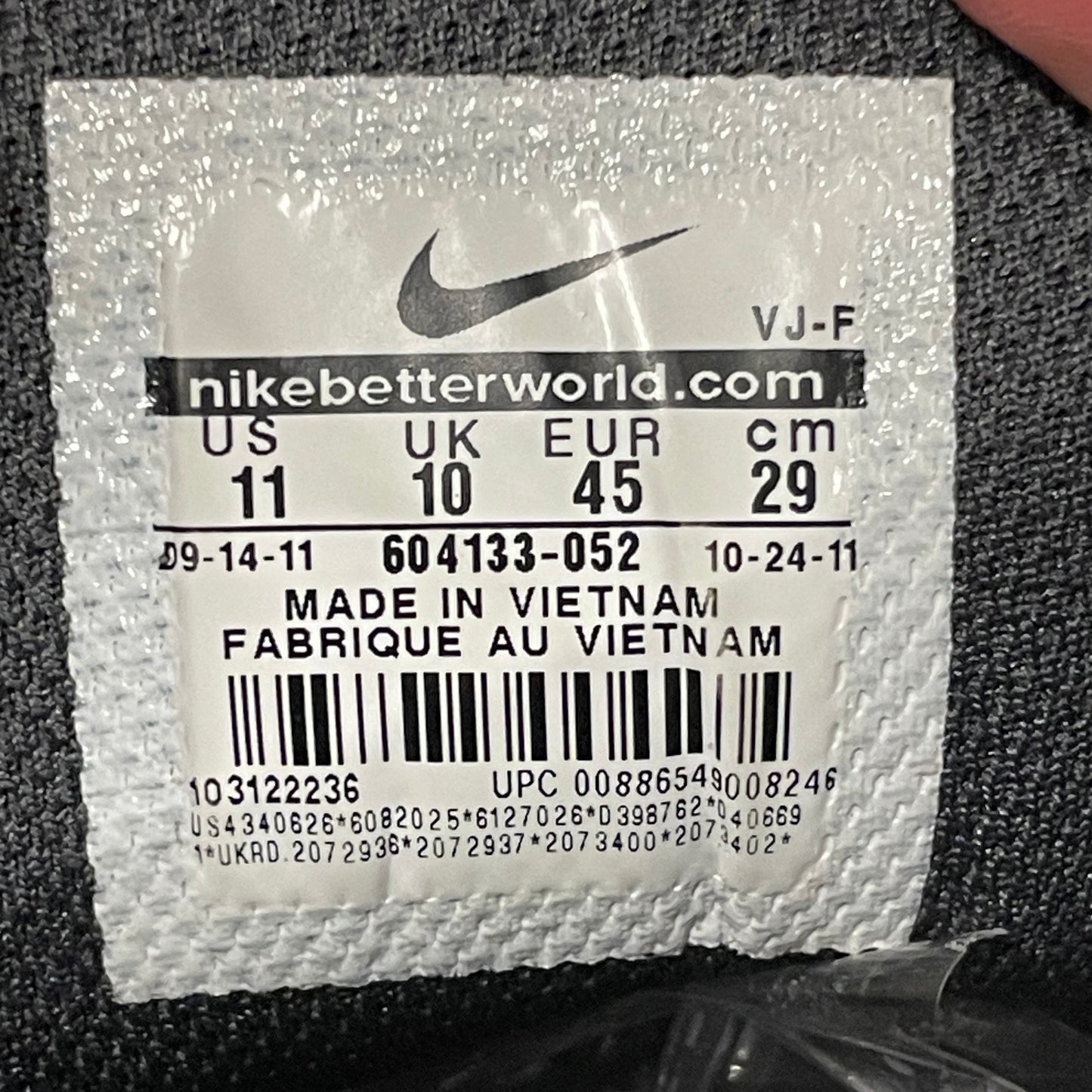 604133-052 Nike Air Max Plus TN ‘Black Fully Blue’ (2012)