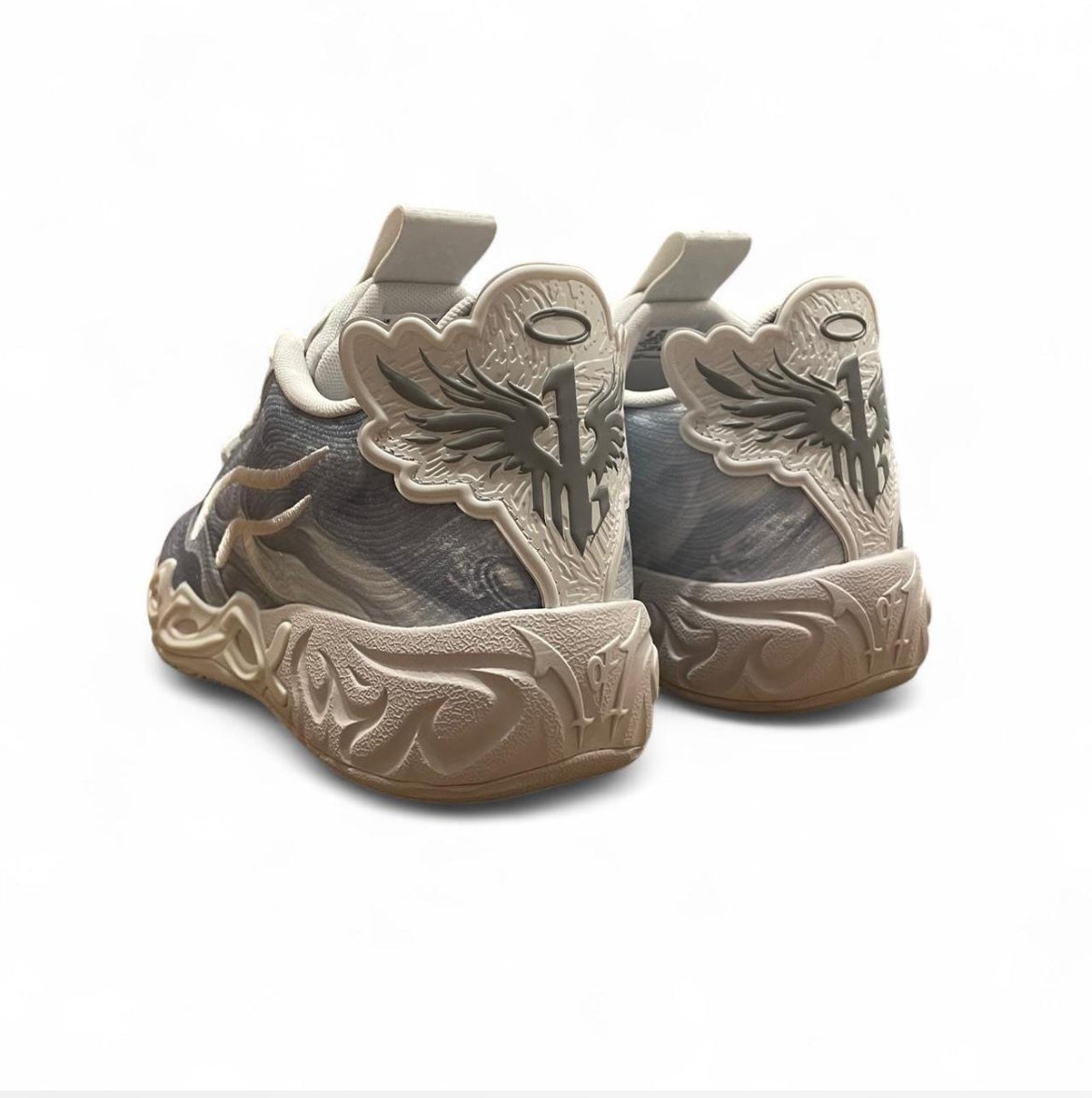 312174-03 Puma LaMelo Ball MB.04 Lo Team ‘Feather Grey’ (2025)