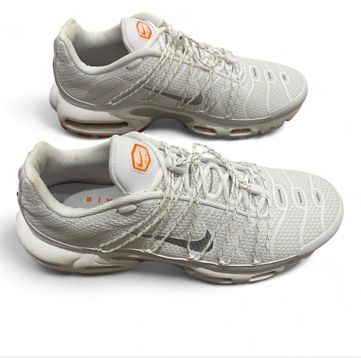 FJ4232-100 Nike Air Max Plus TN Utility
‘Safety Orange Pure Platinum’ (2024)