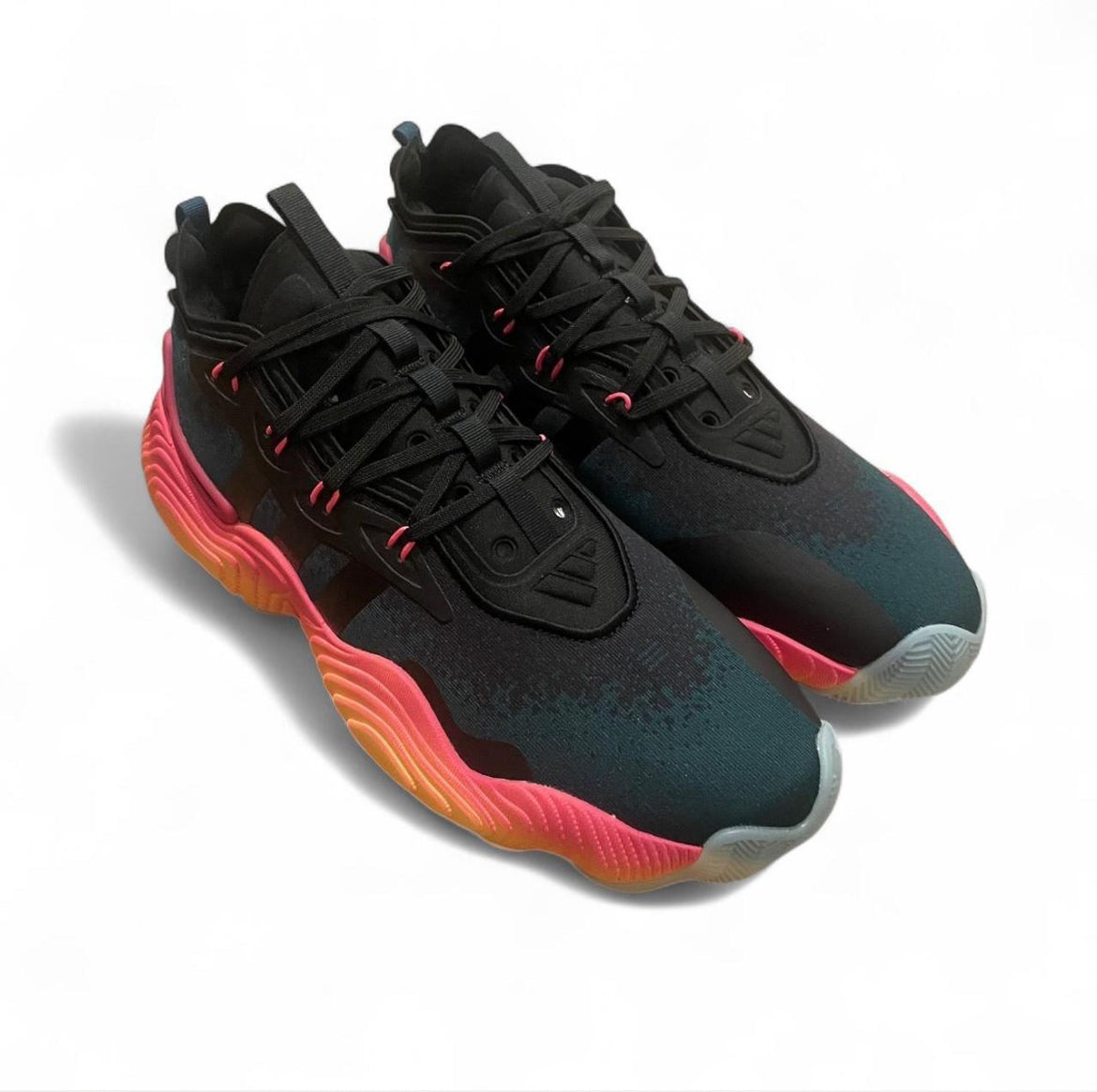 IE9303 Adidas Trae Young 3 ‘Arctic Night Acid Orange’ (2023)