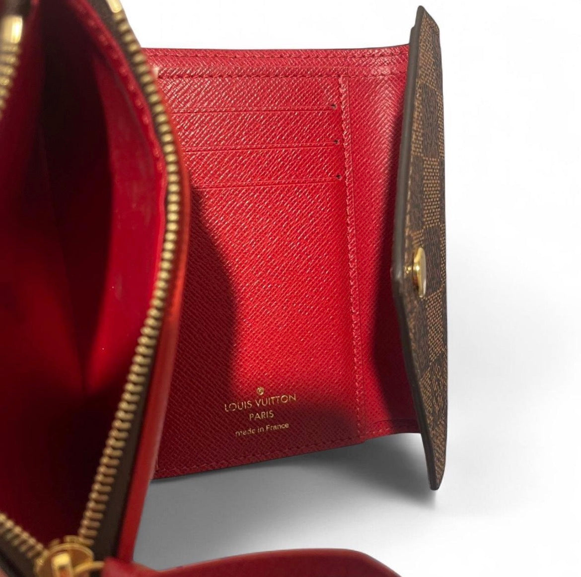 N41659 Louis Vuitton Victorine Trifold Wallet ‘Damier Ebene Canvas’