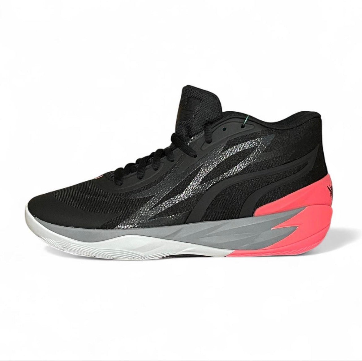378287-01 Puma LaMelo Ball MB.02 ‘PUMA Black Sunset Glow’ (2023)