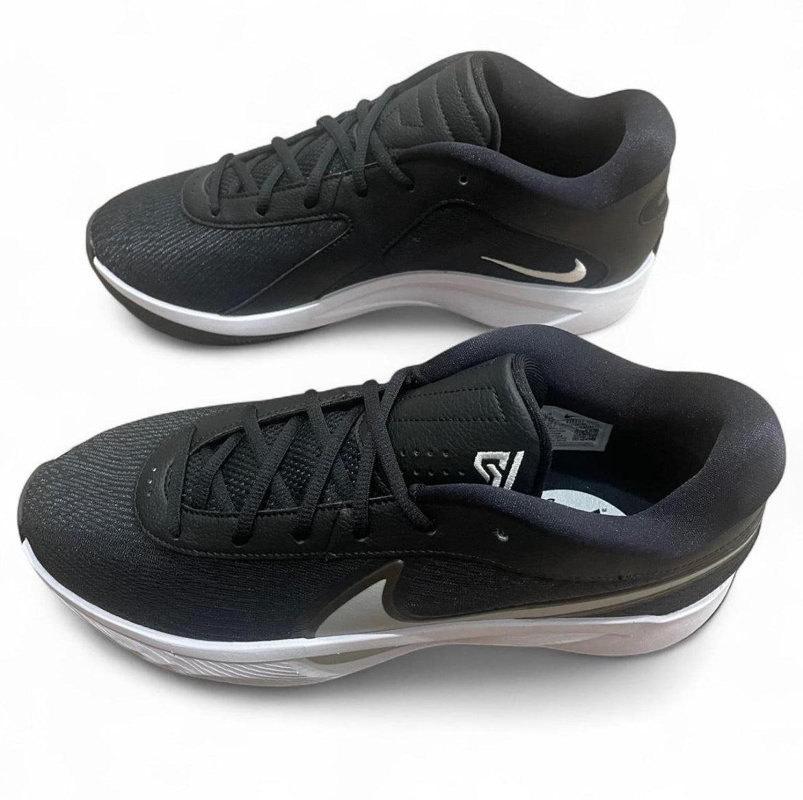 FJ7792-002 Nike Giannis Zoom Freak 6 ‘Black White’ (2024)