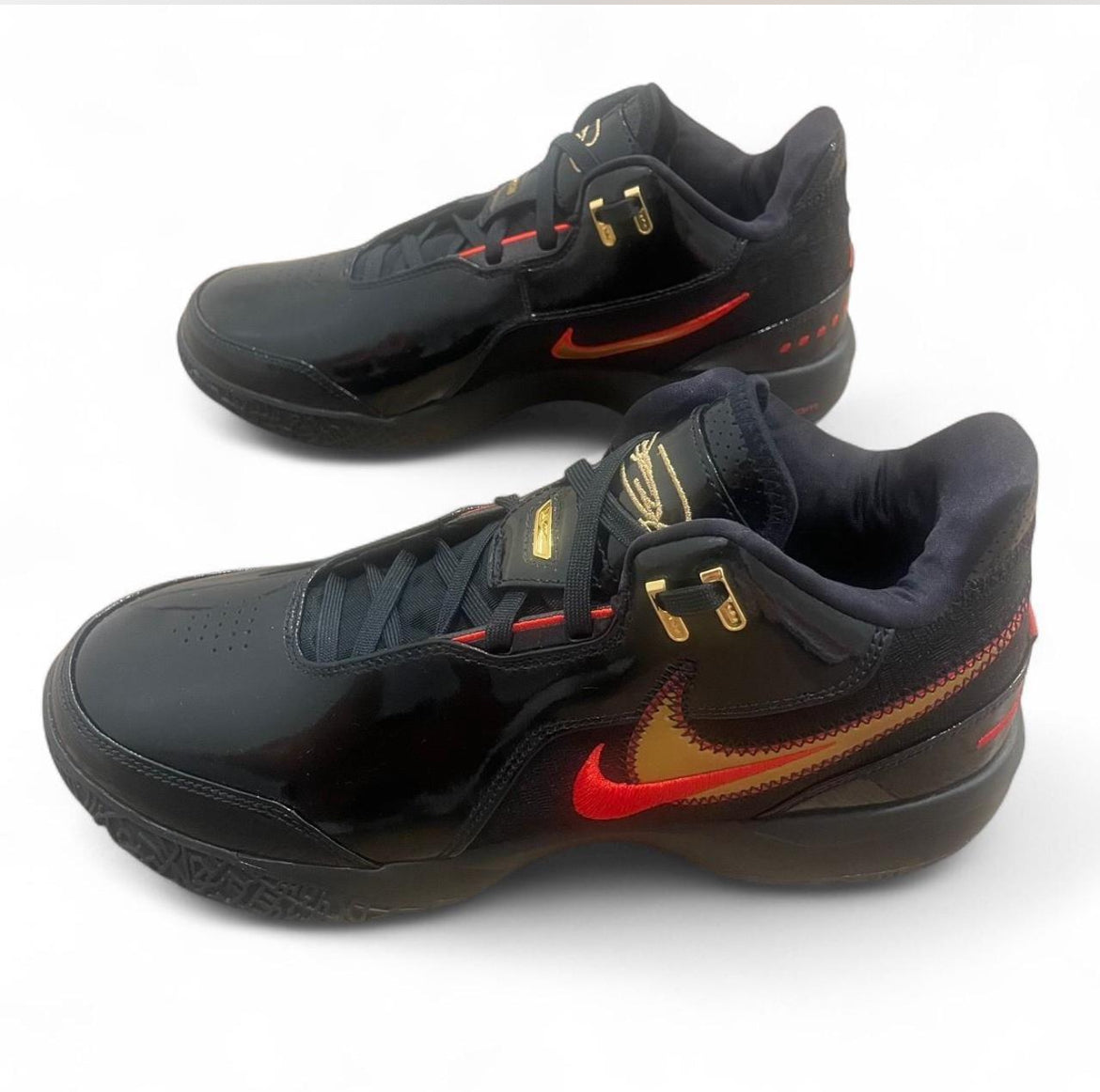 FJ1566-001 Nike Zoom Lebron NXXT Gen AMPD ‘Black University Red Gold’ (2024)