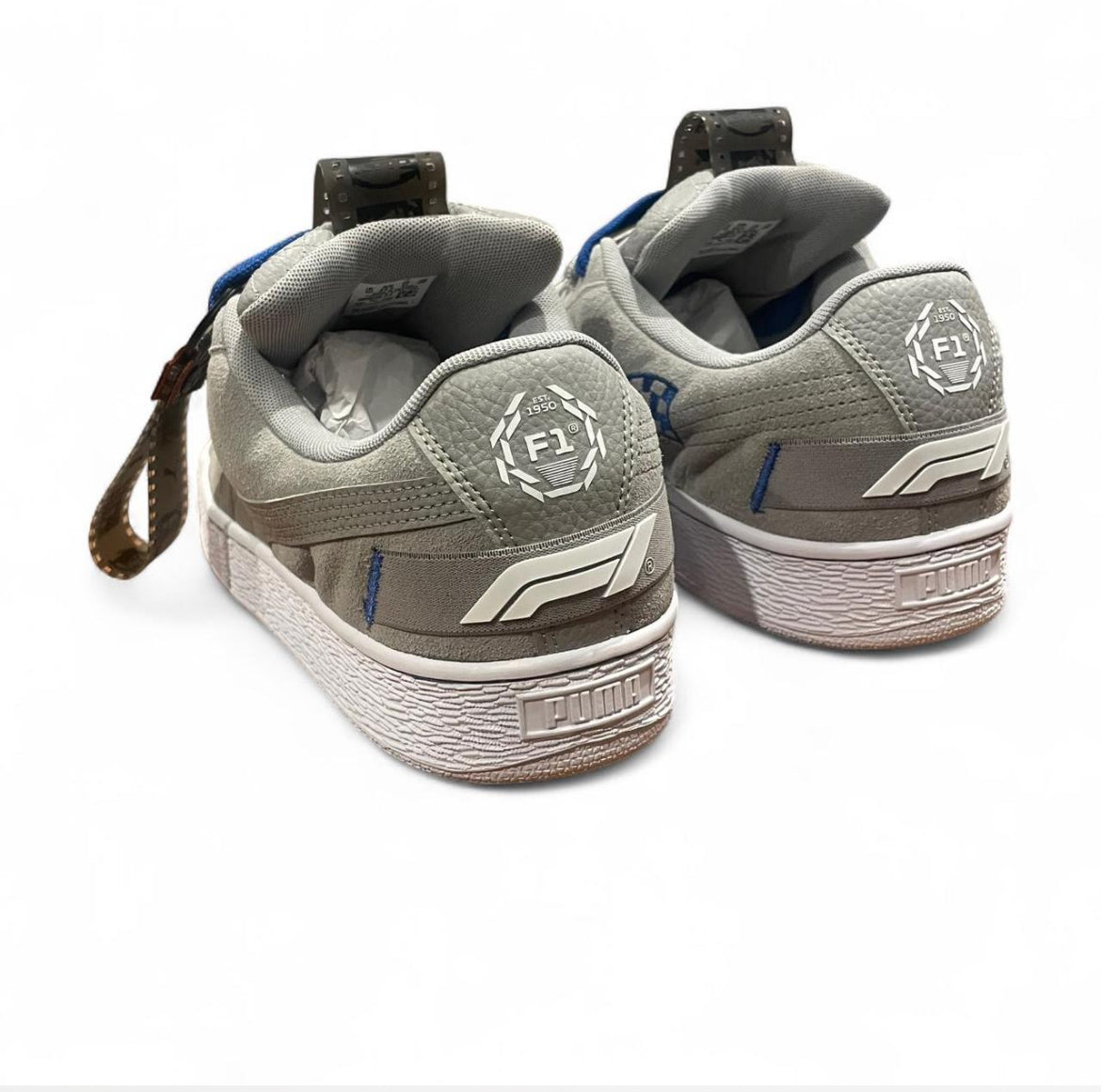 308656-01 Puma Suede XL F1 ‘Formula 1 75 Years Hero Pack Matte Silver’ (2025)