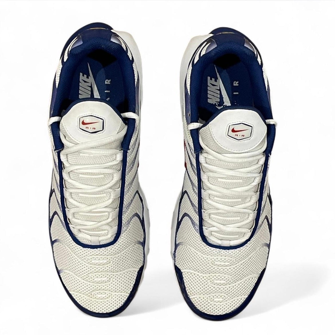 CJ9928-100 Nike Air Max Plus TN ‘White Red Blue’ (2019)