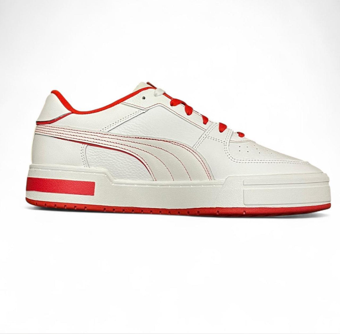 308279-02 Puma F1 CA Pro ‘White Pop Red’ (2024)