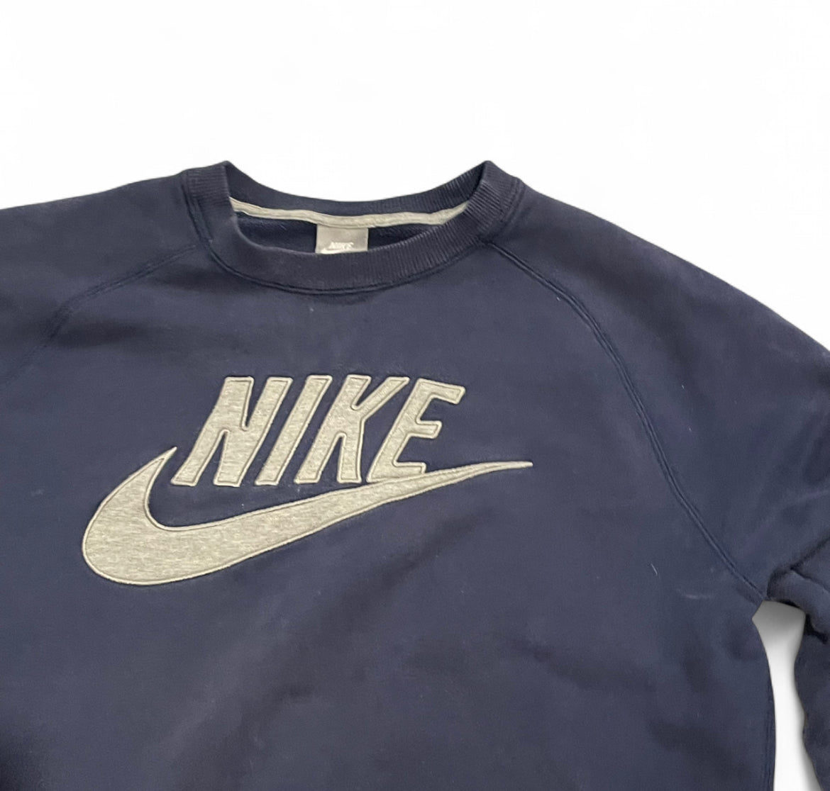 539936-410 Nike Crewneck Sweatshirt ‘Navy Blue Grey’