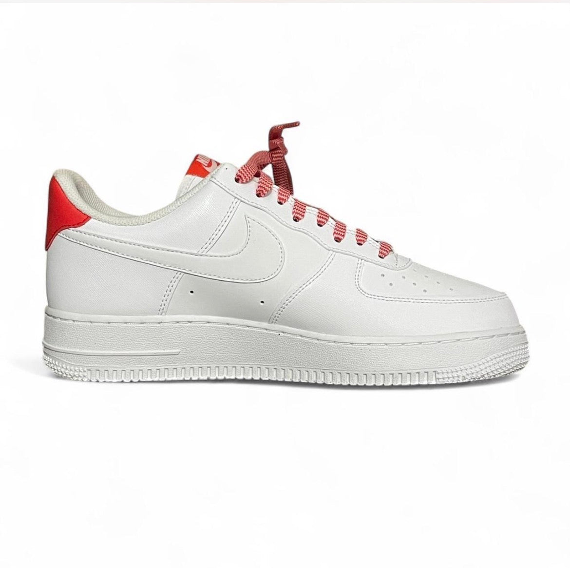IB7167-103 Nike Air Force 1 (Womens) ‘White Pink Foam Metallic Silver Light Crimson’ (2025)