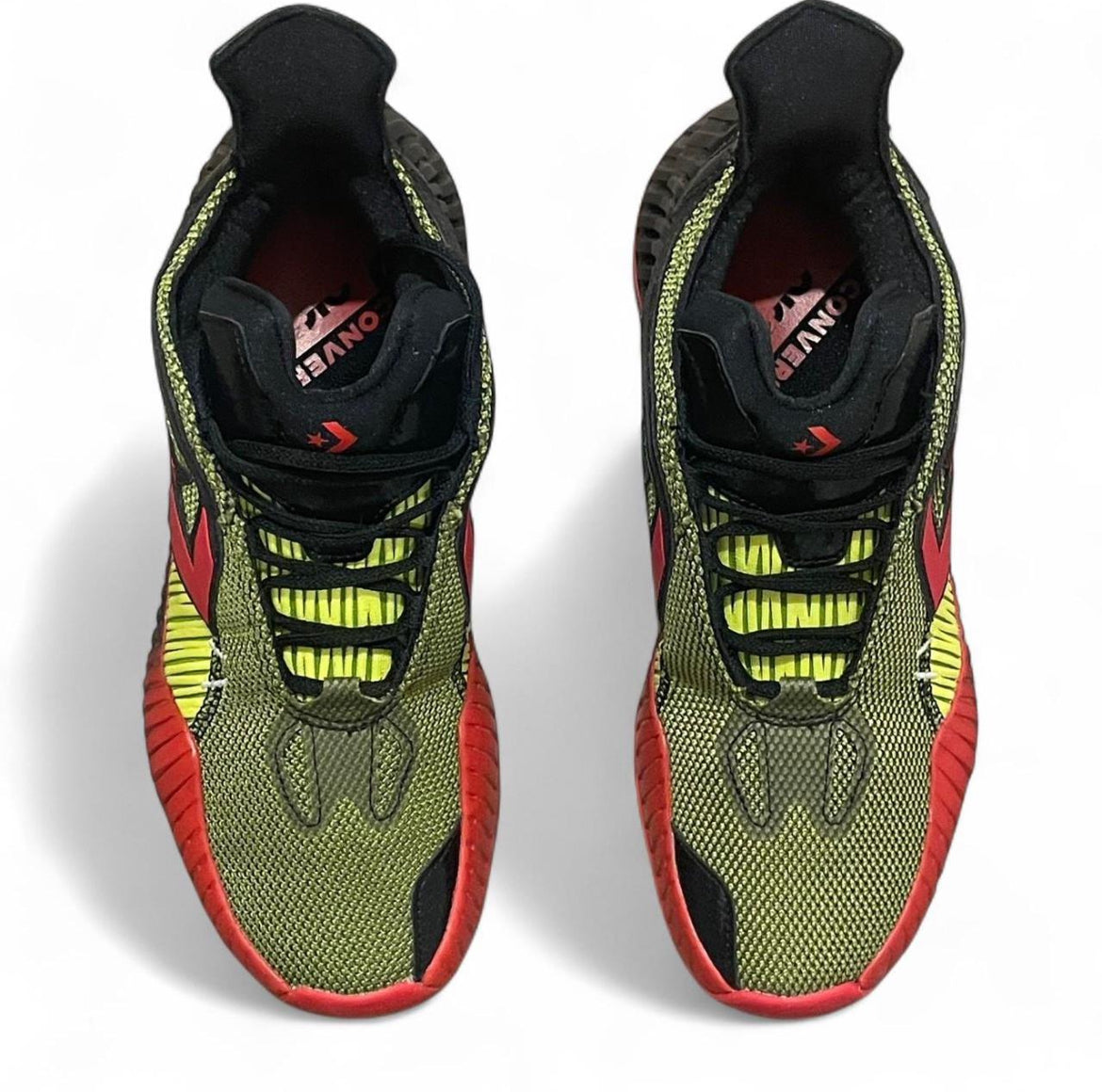 A01242C Converse All Star BB Prototype CX Mid ‘Monster Clash Black Laser Lemon Red’ (2024)