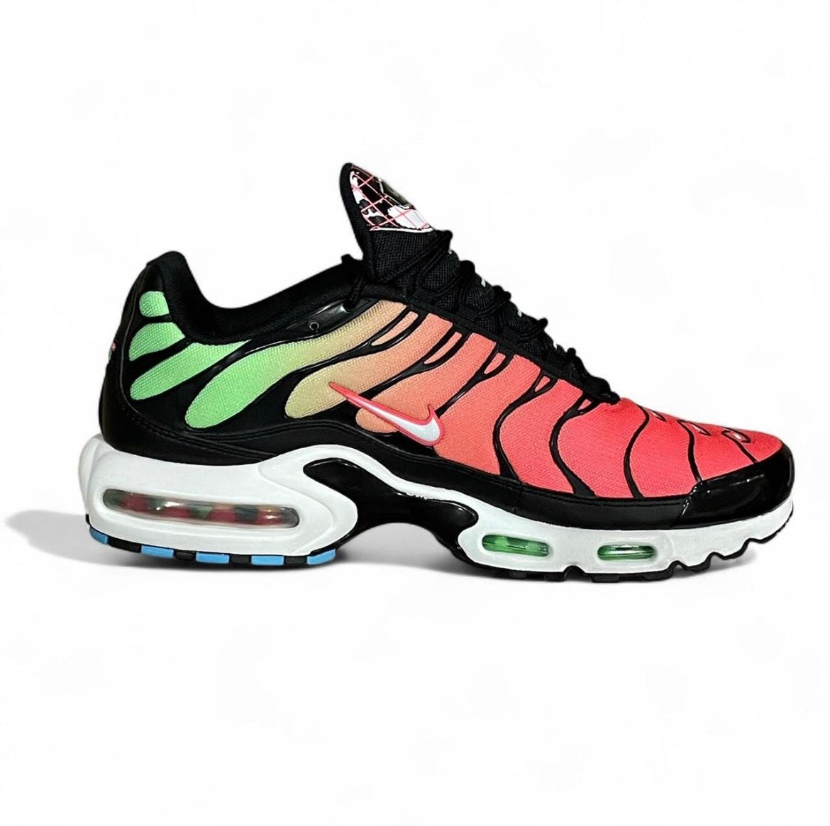 CK7291-001 Nike Air Max Plus TN ‘Worldwide Pack Crimson Green’ (2020)