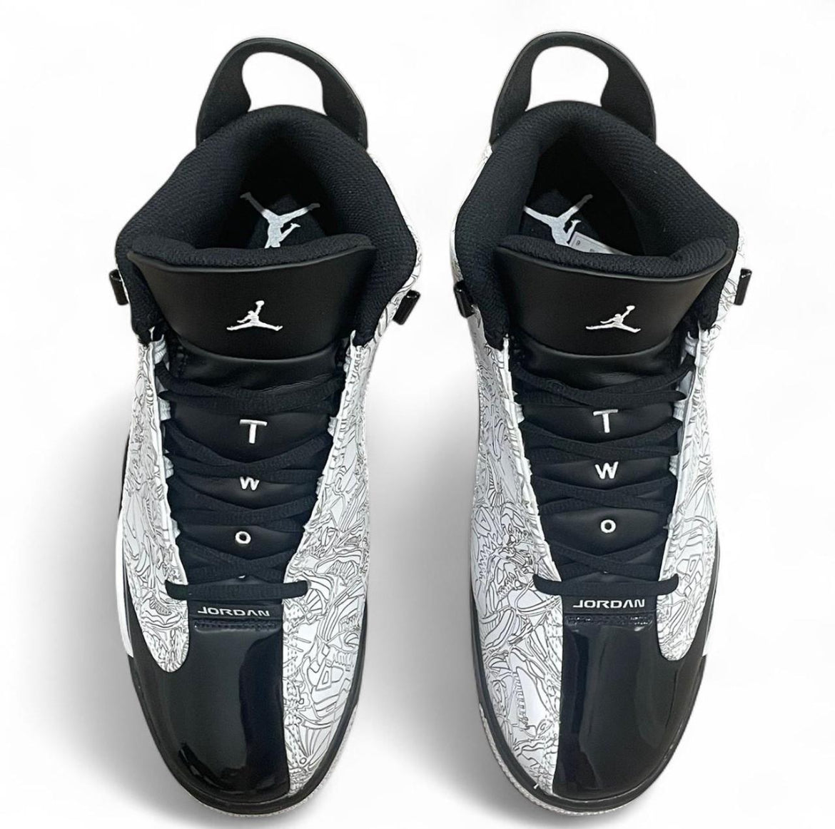 311046-110 Jordan Dub Zero ‘White Thunder’ (2024)