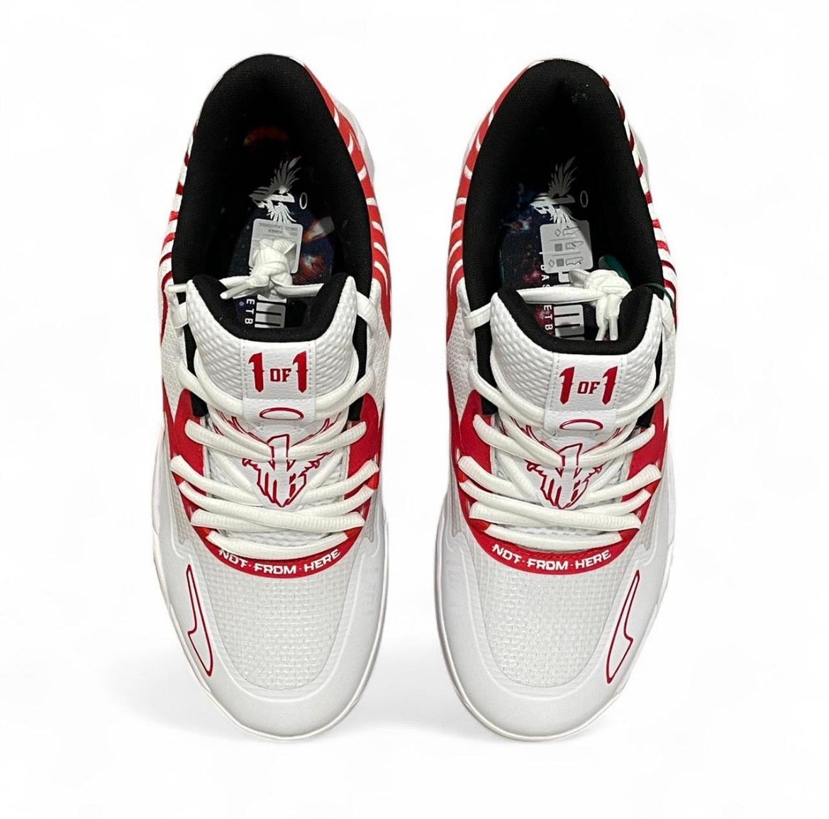 376941-10 Puma LaMelo Ball MB.01 Lo ‘Team Colors White High Risk Red’ (2022)