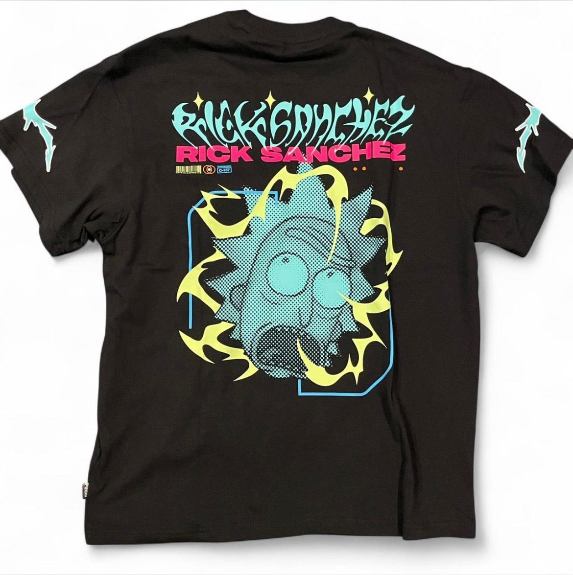 633097-01 PUMA HOOPS x Rick & Morty Basketball T-Shirt ‘PUMA Black’ (2025)