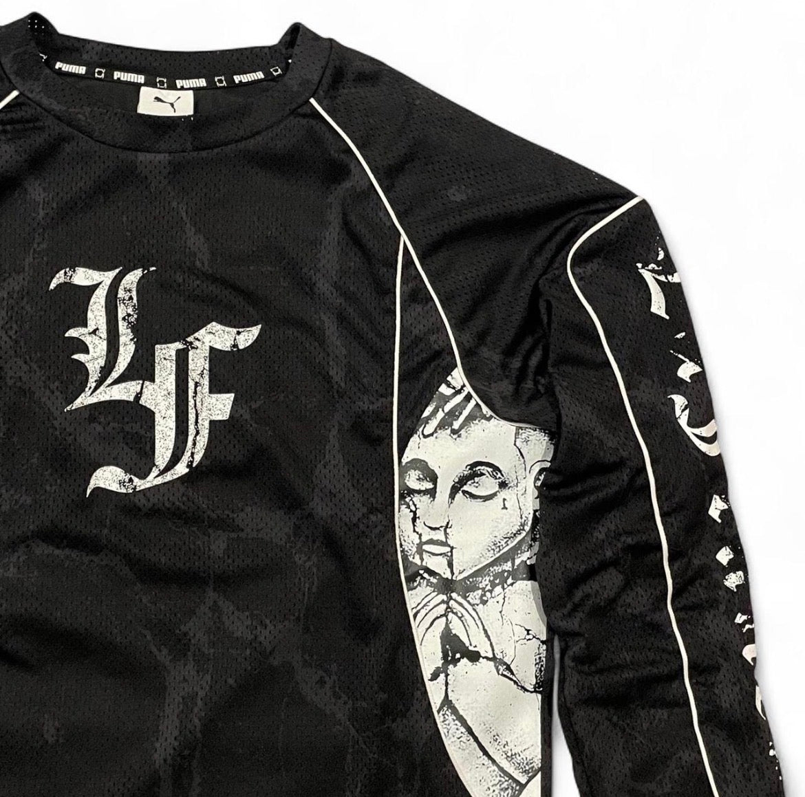 630781-01 Puma LaMelo Ball Hoops x LaFrance Moto Jersey ‘Written In Chrome’ (2024)