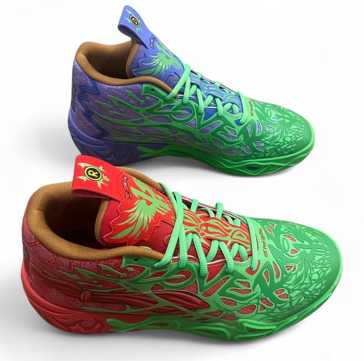 312055-01 Puma LaMelo Ball MB.04 ‘TMNT Raphael & Donatello’ (2025)