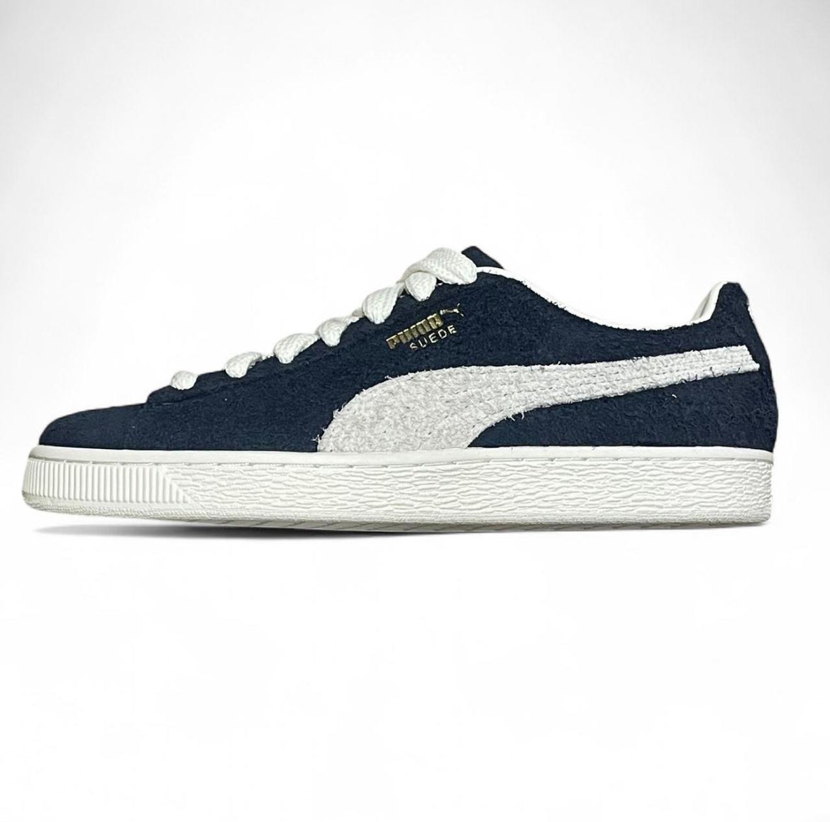 393167-01 Puma Suede Fat Lace ‘Navy’ (2023)