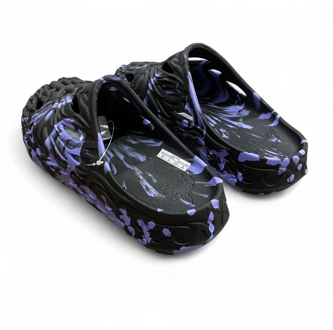 397665-10 Puma LaMelo Ball MB.04 Slide ‘Black Marble’ (2025)