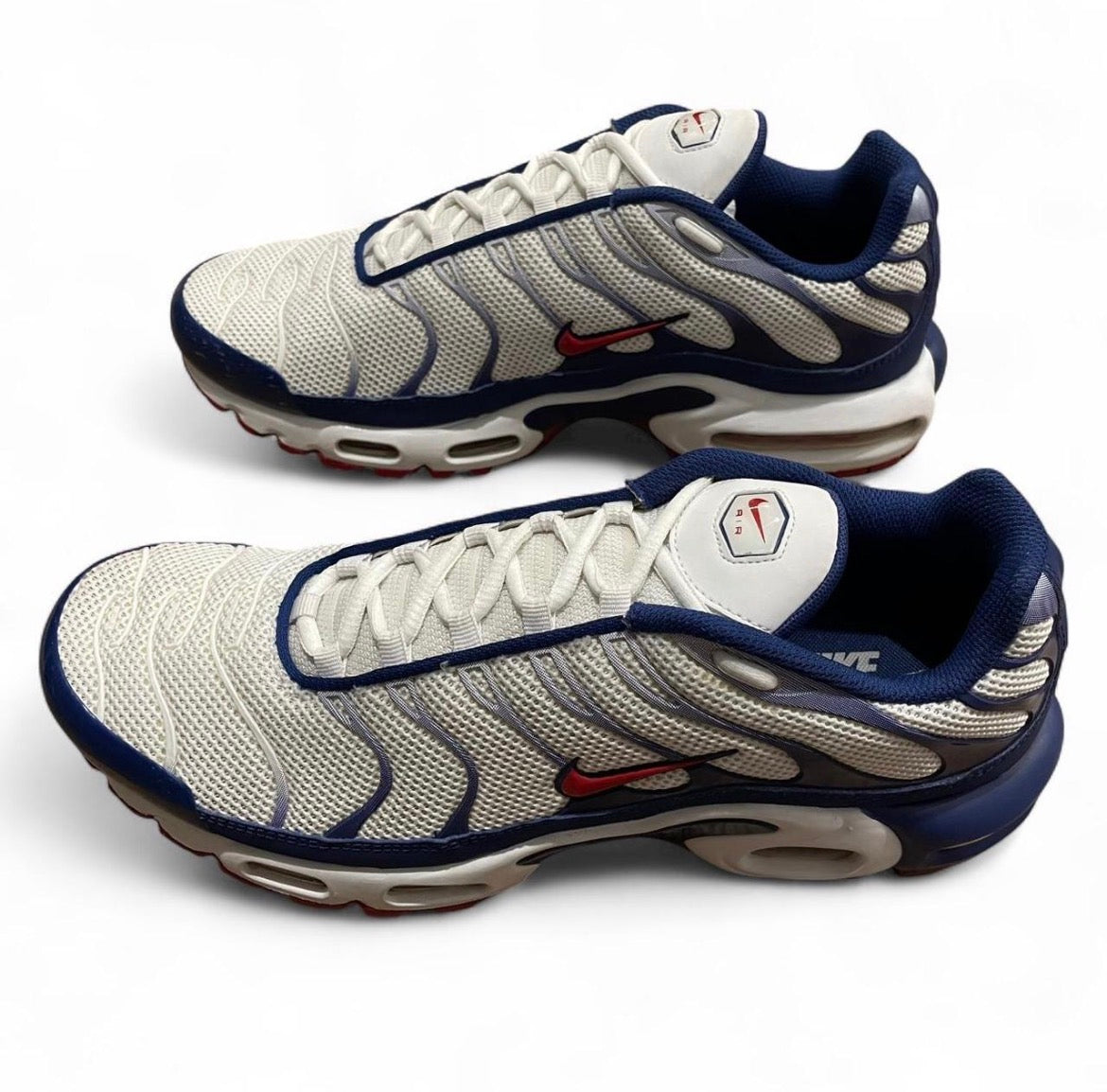 CJ9928-100 Nike Air Max Plus TN ‘White Red Blue’ (2019)