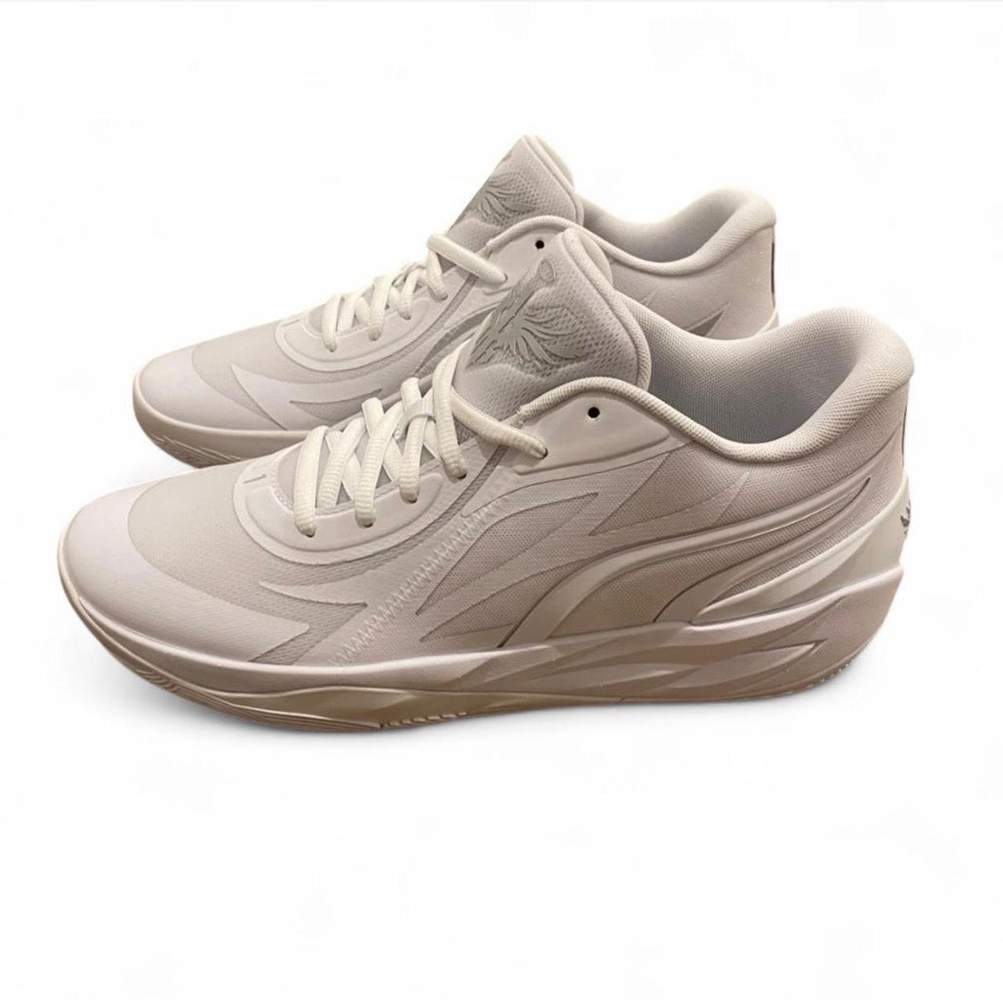 379419-01 Puma LaMelo Ball MB.02 Lo ‘White Silver’ (2023)