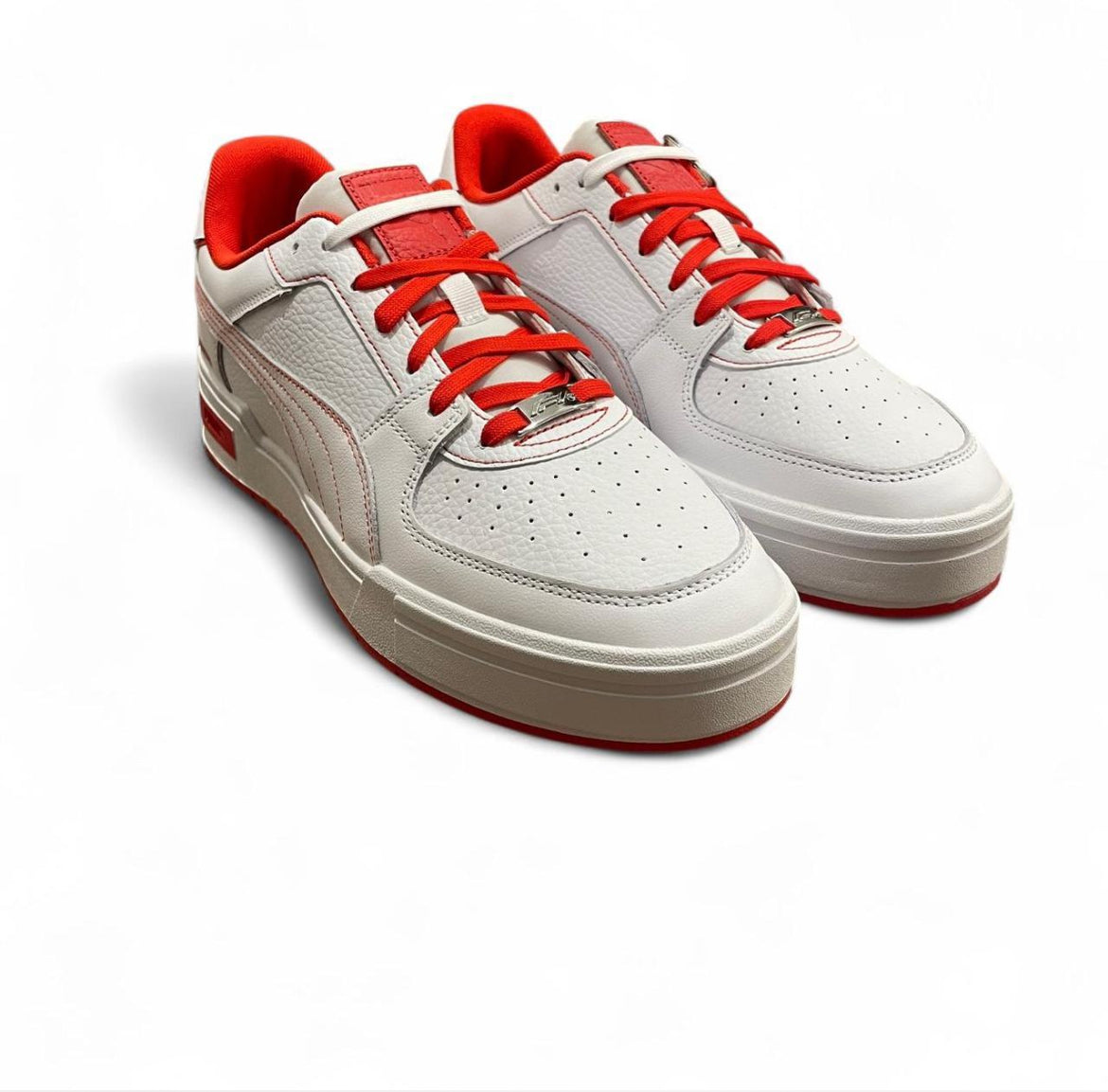 308279-02 Puma F1 CA Pro ‘White Pop Red’ (2024)