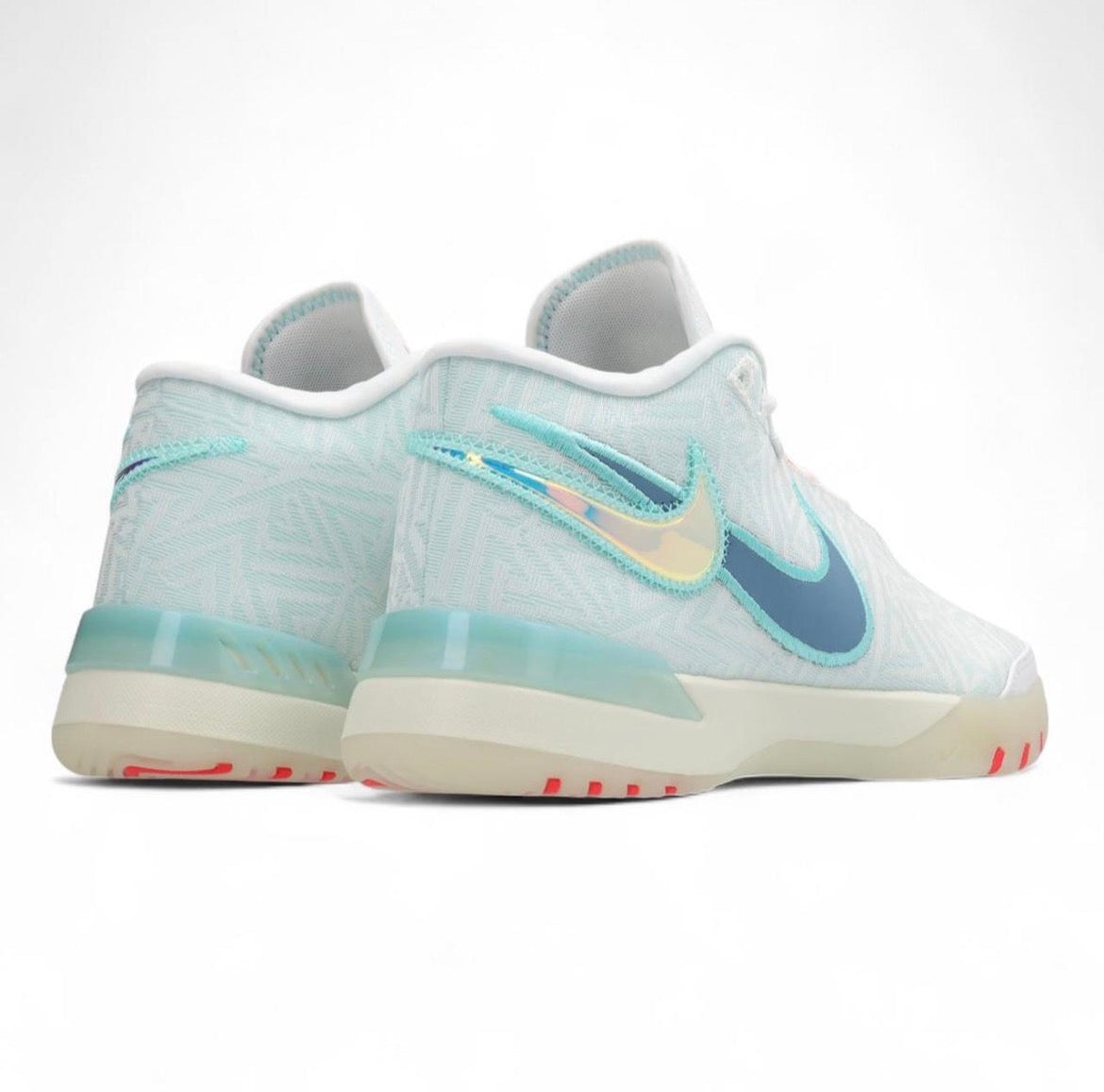 HF0712-101 Nike LeBron NXXT Genisus ‘White Aurora Green Siren Red Aegean Storm’ (2025)