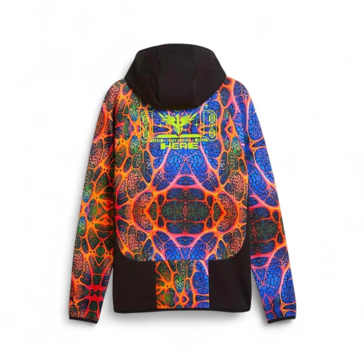 630676-01 Puma LaMelo Ball Dime Basketball Zipped Hoodie ‘Alien Skins’ (2025)