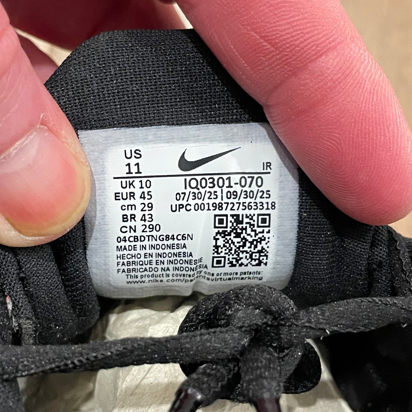 IQ0301-070 Nike Air Max Plus TN ‘Black Wood Camo’ (2026)