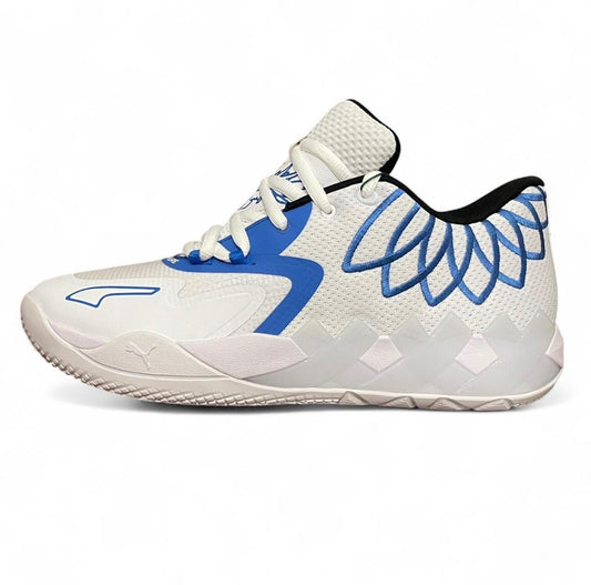 376941-11 Puma LaMelo Ball MB.01 Lo ‘Team Colours-White Bluemazing' (2022)