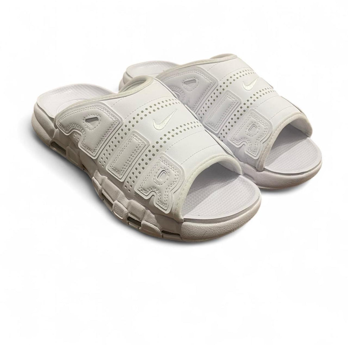 FD9883-101 Nike Air More Uptempo Slide ‘Triple White’ (2023)