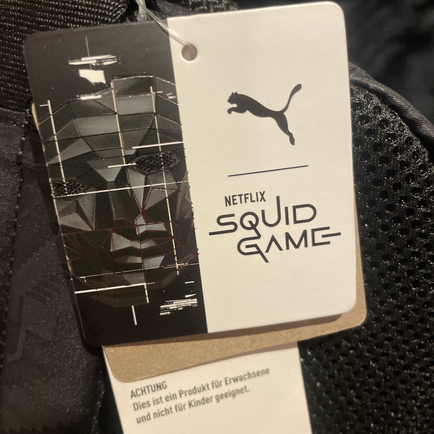 090918-01 PUMA x SQUID GAME Backpack Limited Edition ‘Black’ (2025)