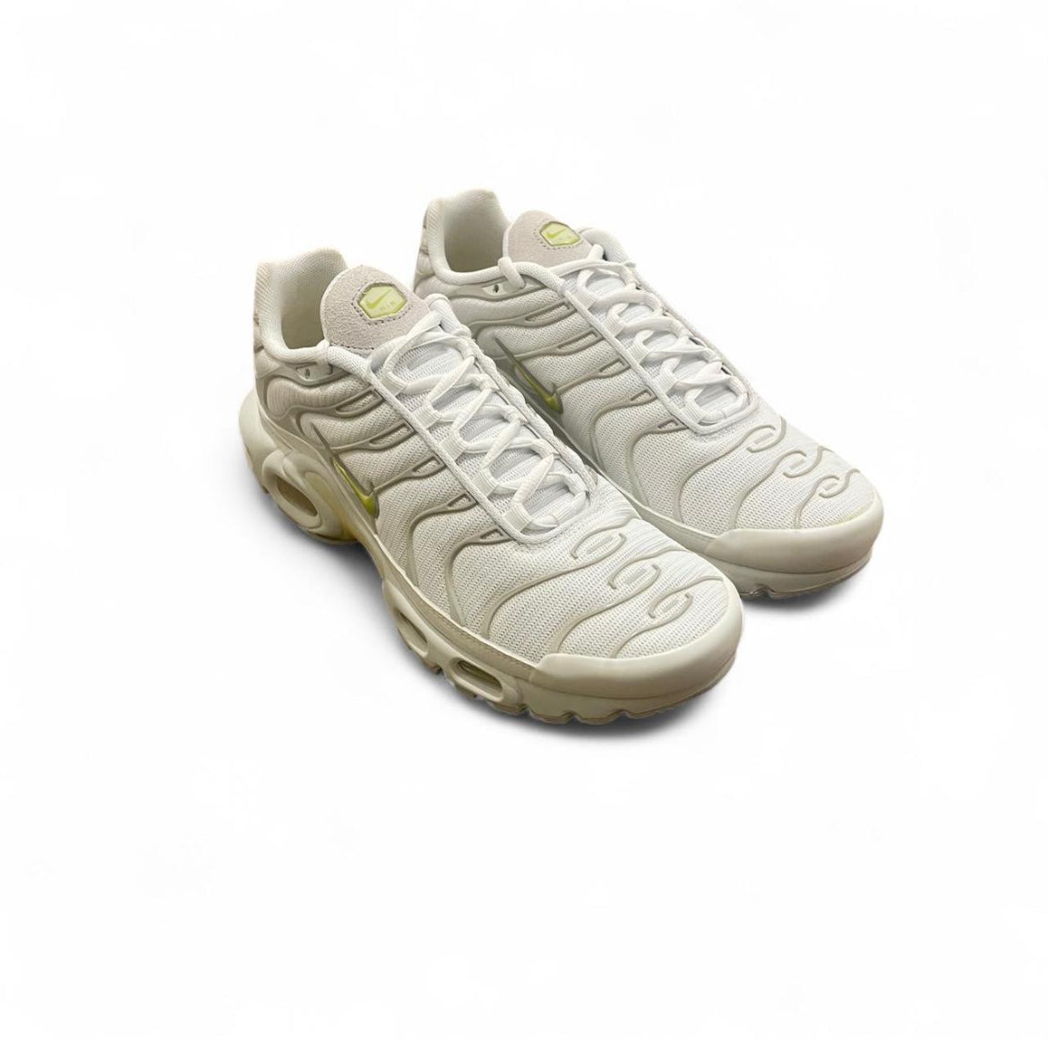 DV6987-100 Nike Air Max Plus TN (Womens)
‘White Bone Celery’ (2022)