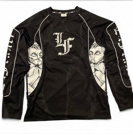 630781-01 Puma LaMelo Ball Hoops x LaFrance Moto Jersey ‘Written In Chrome’ (2024)