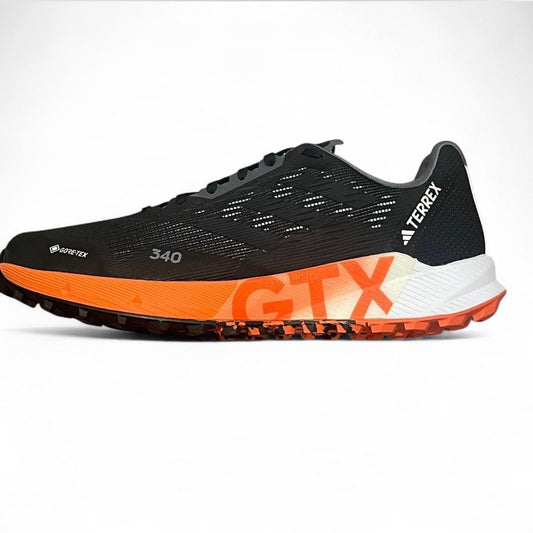 Adidas Terrex Agravic Flow 2.0 GORE-TEX 
‘Black Impact Orange’ (2023) HR1110