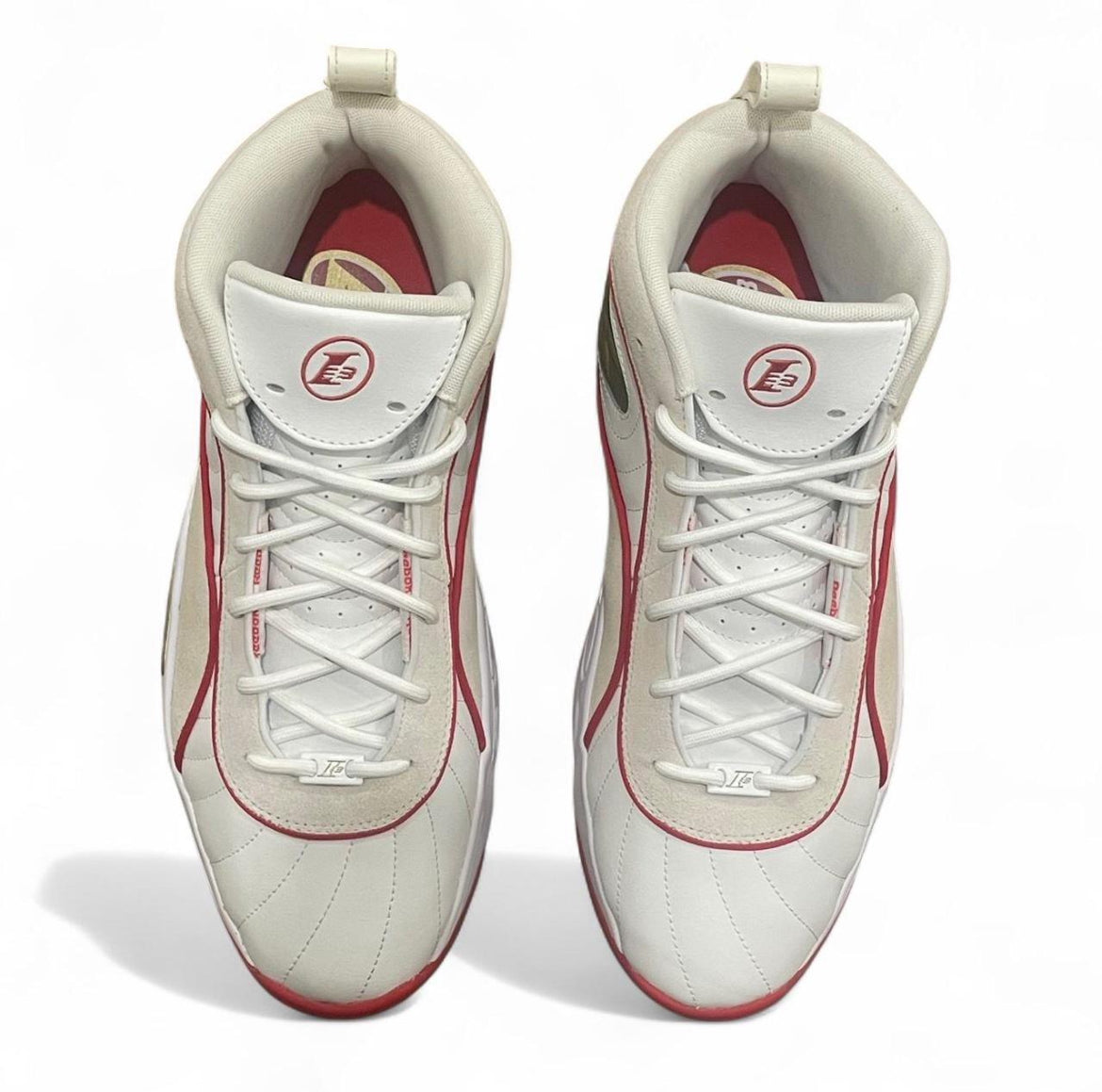 100200996 Reebok Answer III ‘Vintage Chalk Vector Red’ (2024)