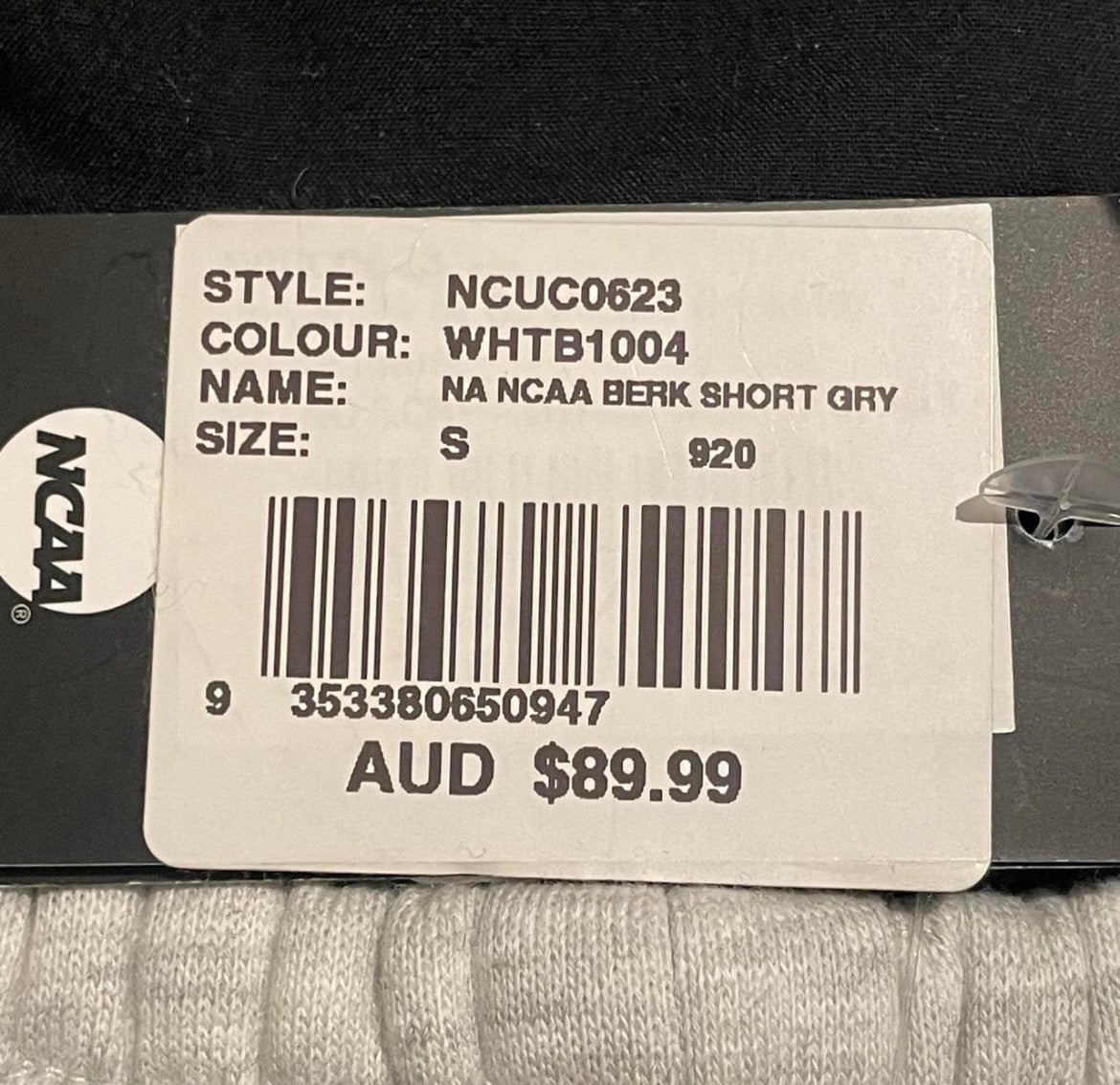 NCUC0623 NCAA Berkley Short Grey ‘California Golden Bears’ (2024)