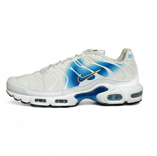 DX8962-100 Nike Air Max Plus TN ‘Spray Paint Swoosh White Blue’ (2022)