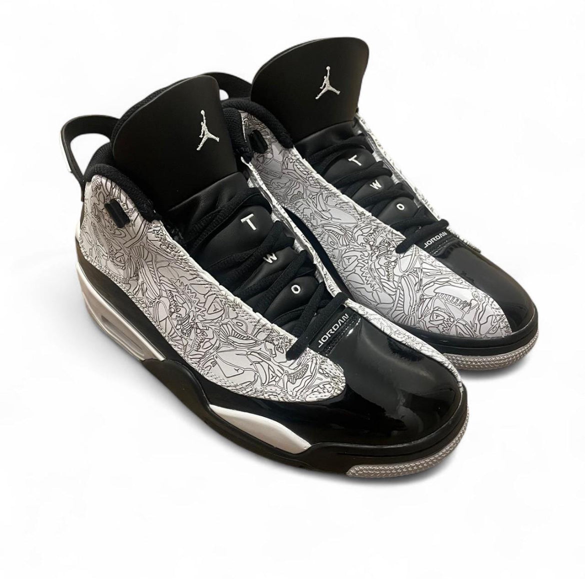 311046-110 Jordan Dub Zero ‘White Thunder’ (2024)