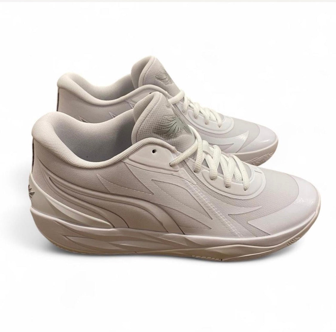 379419-01 Puma LaMelo Ball MB.02 Lo ‘White Silver’ (2023)