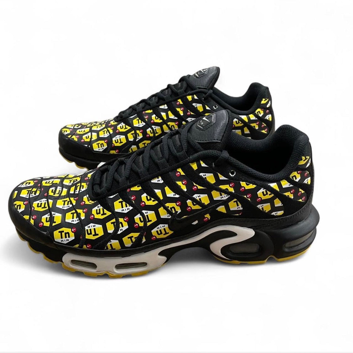 903827-002 Nike Air Max Plus TN ‘All-Over Print Black’ (2018)