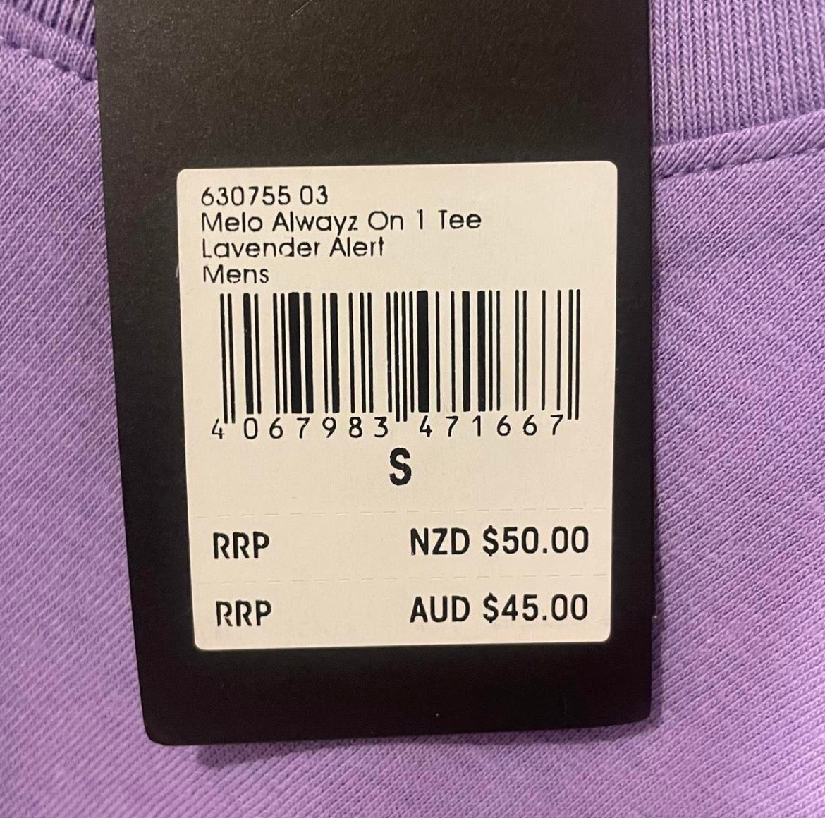 630755-03 Puma LaMelo Ball T-Shirt Melo Alwayz On 1 Tee ‘Lavender Alert’ (2024)