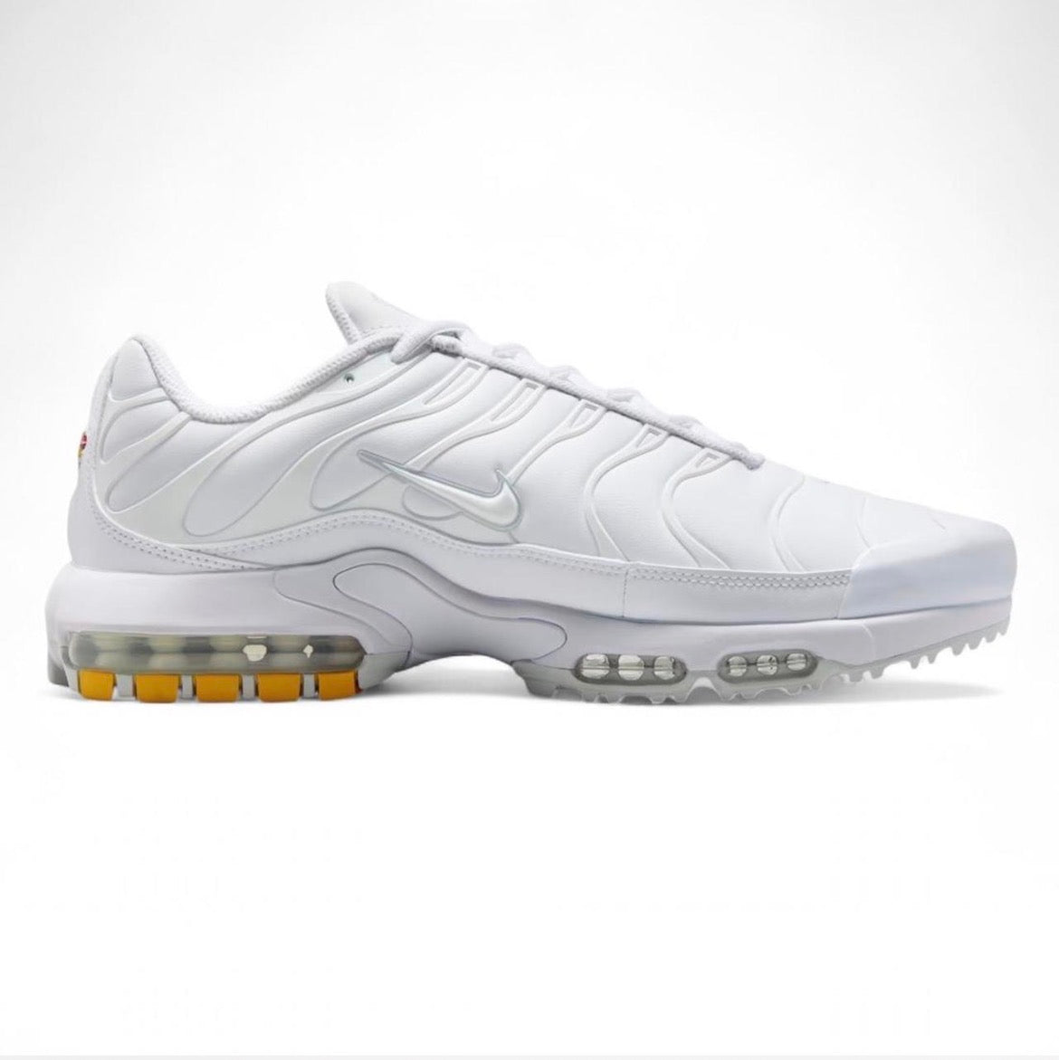 FZ4150-100 Nike Air Max Plus TN Golf ‘Triple White’ (2025)