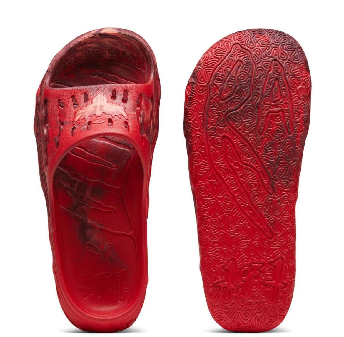 394223-08 Puma LaMelo Ball MB.03 Slides ‘Regal Red’ (2024)