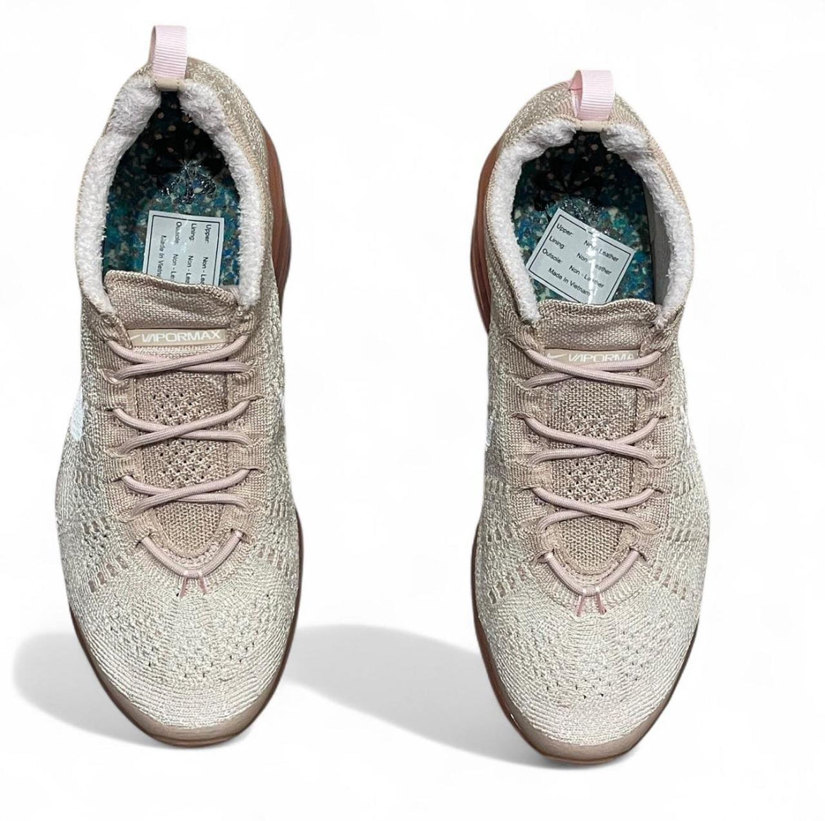 DV6840-101 Nike Air Vapormax 2023 Flyknit (Womens) ‘Oatmeal Pearl Pink’ (2023)