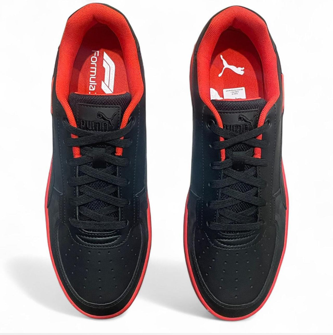308658-01 Puma F1 Caven 2.0 ‘Black Pop Red’ (2024)