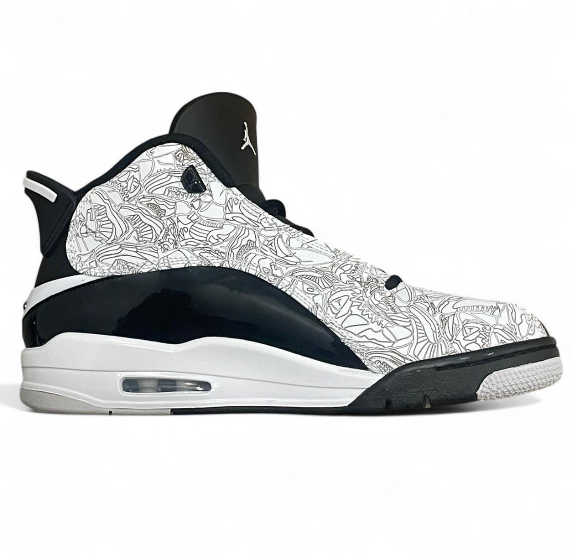 311046-110 Jordan Dub Zero ‘White Thunder’ (2024)