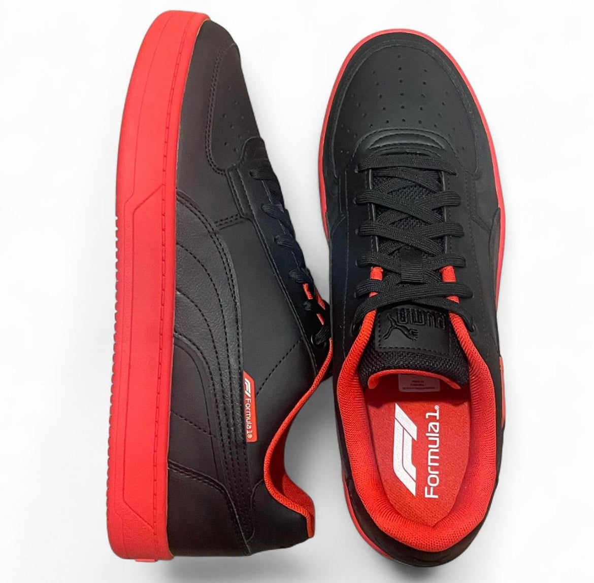 308658-01 Puma F1 Caven 2.0 ‘Black Pop Red’ (2024)