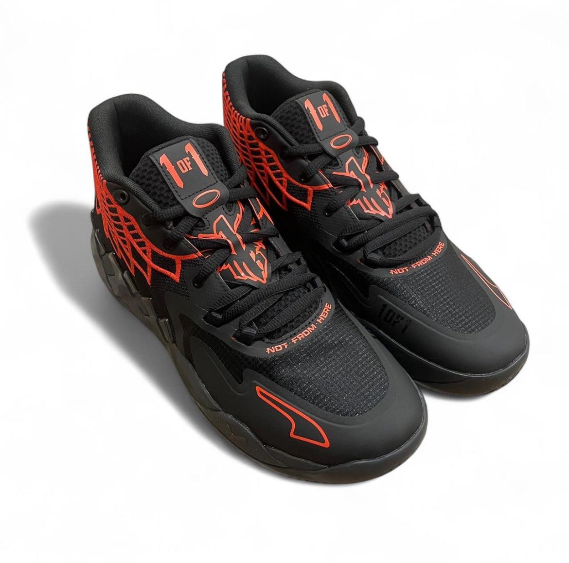 376443-08 Puma LaMelo Ball MB.01 ‘Black Red Blast’ (2022)