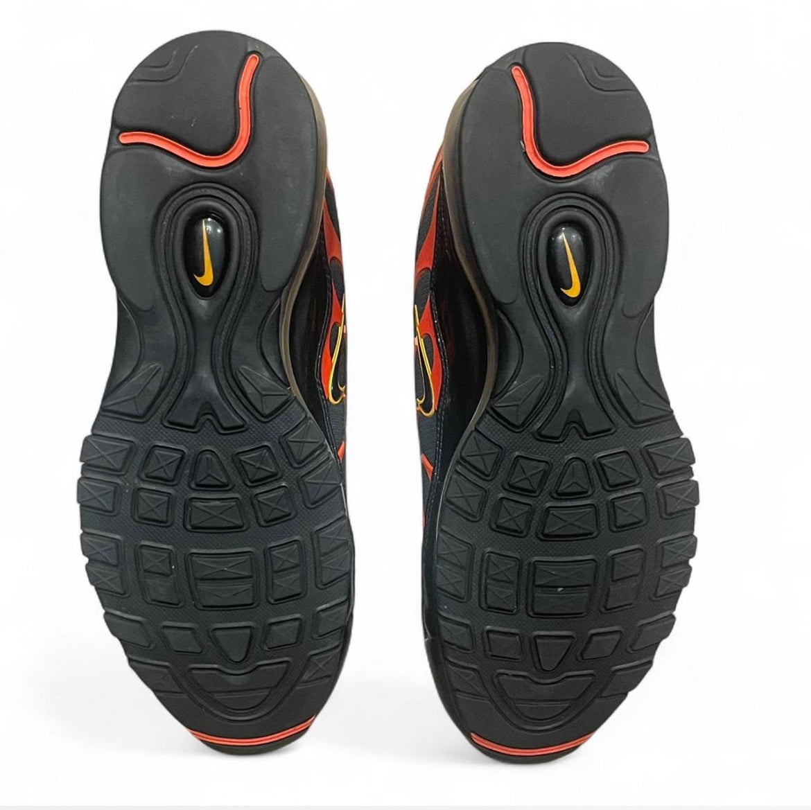 AH8144-002 Nike Air Max 97 Plus TN ‘Black Shock Orange’ (2018)