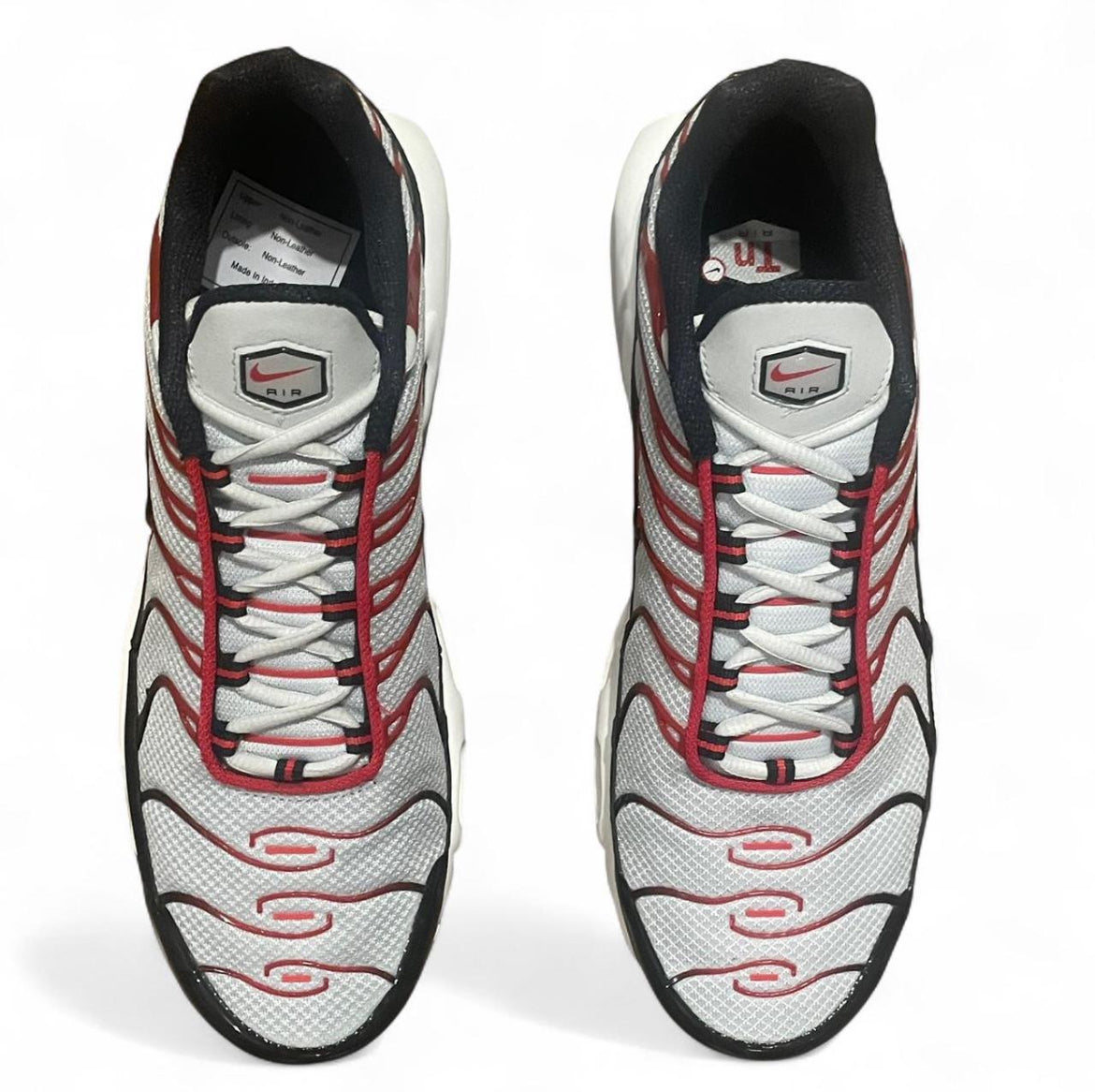 FN6949-002 Nike Air Max Plus TN ‘Pure Platinum Black University Red’ (2024)